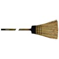 Pferd Track Broom, Bass Fiber - 10" Sweep (Steel Chisel) 89374